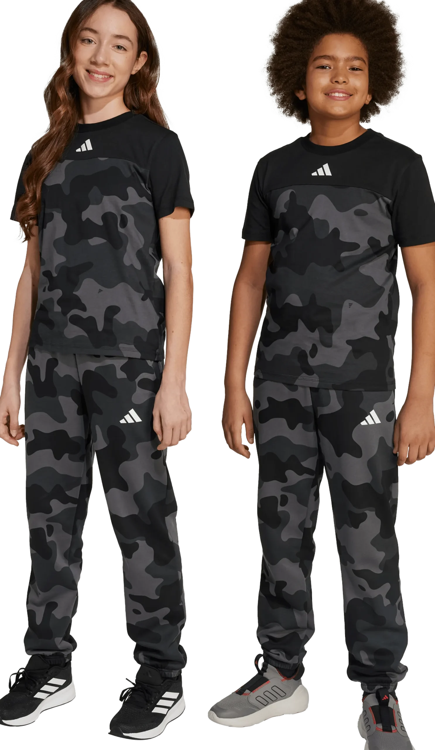 ADIDAScamo fleece pant jr