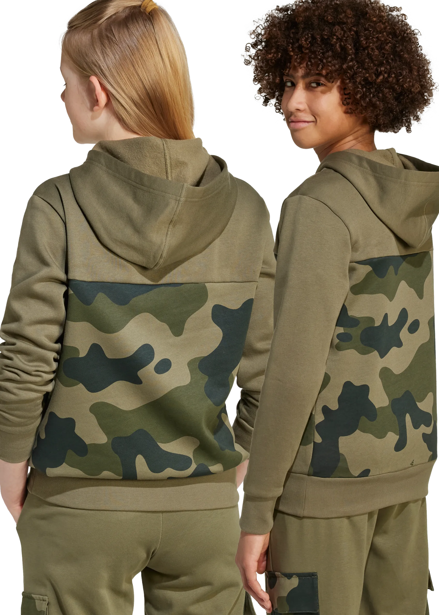ADIDAScamo fl hood jr