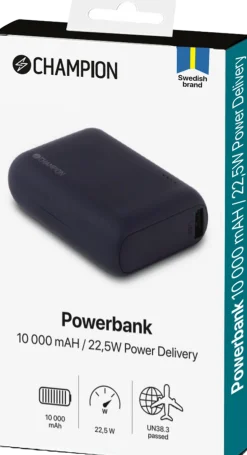 CHAMPION NORDICpowerbank 20000 mah 30w pd