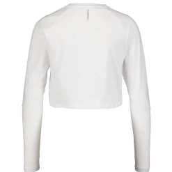 ICANIWILLdefine cropped adjustable long sleeve white