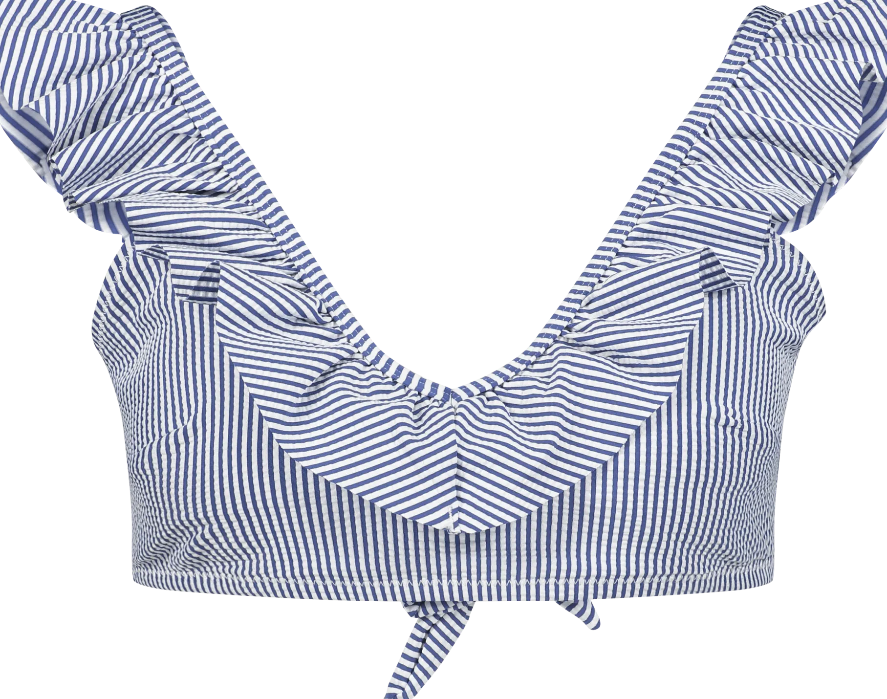 MARINE CLASSICfrill bikini top w