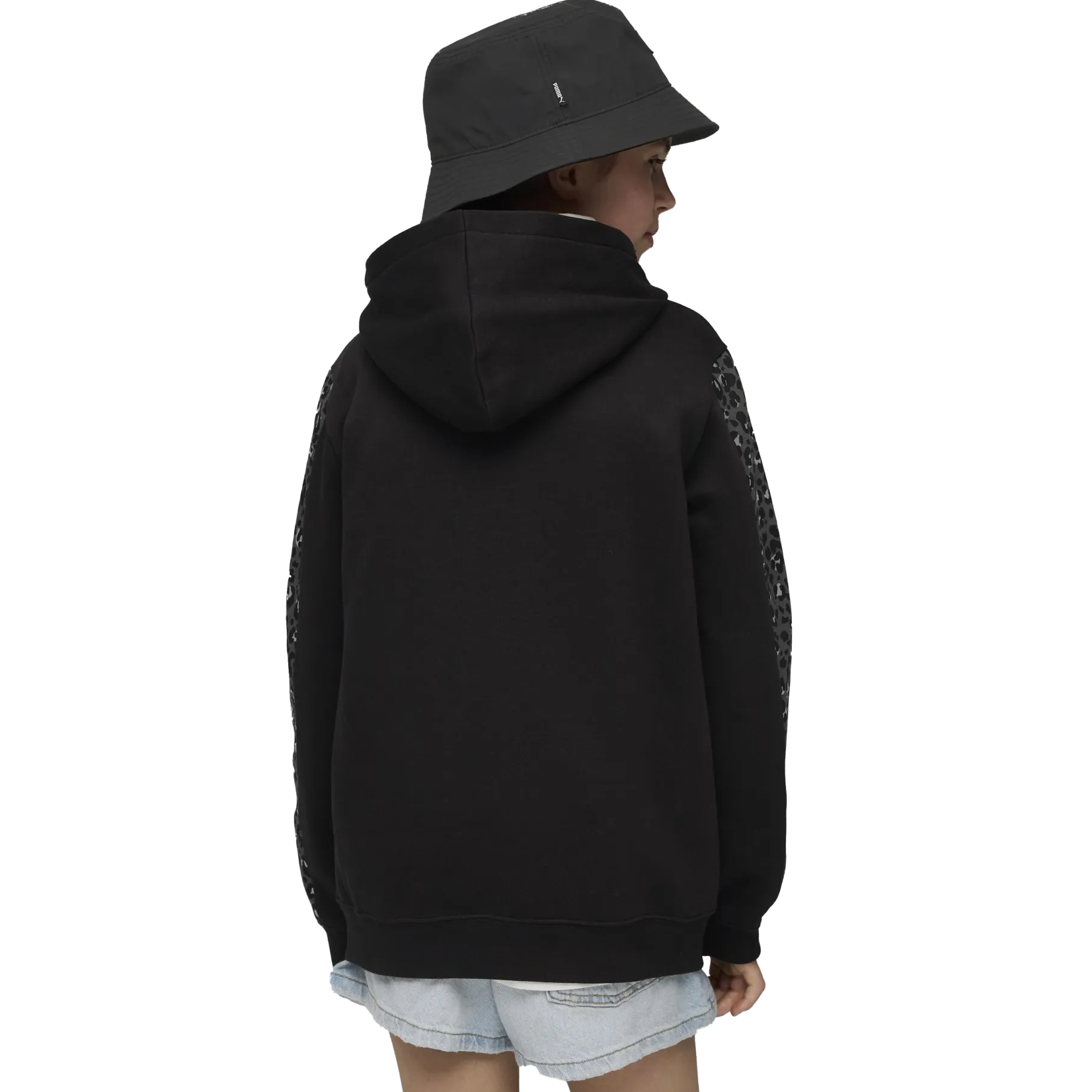 PUMAess graphic animal hoodie jr