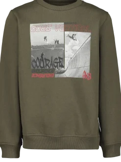 REACTIONcrewneck sweater b jr