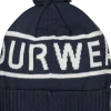 WEARCOLOURy pompom beanie jr